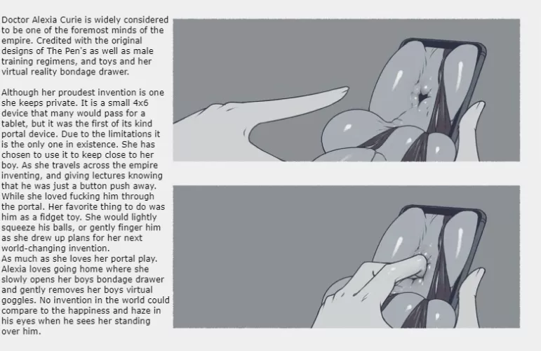 Futa of the future (machine) (portal) (femdom)