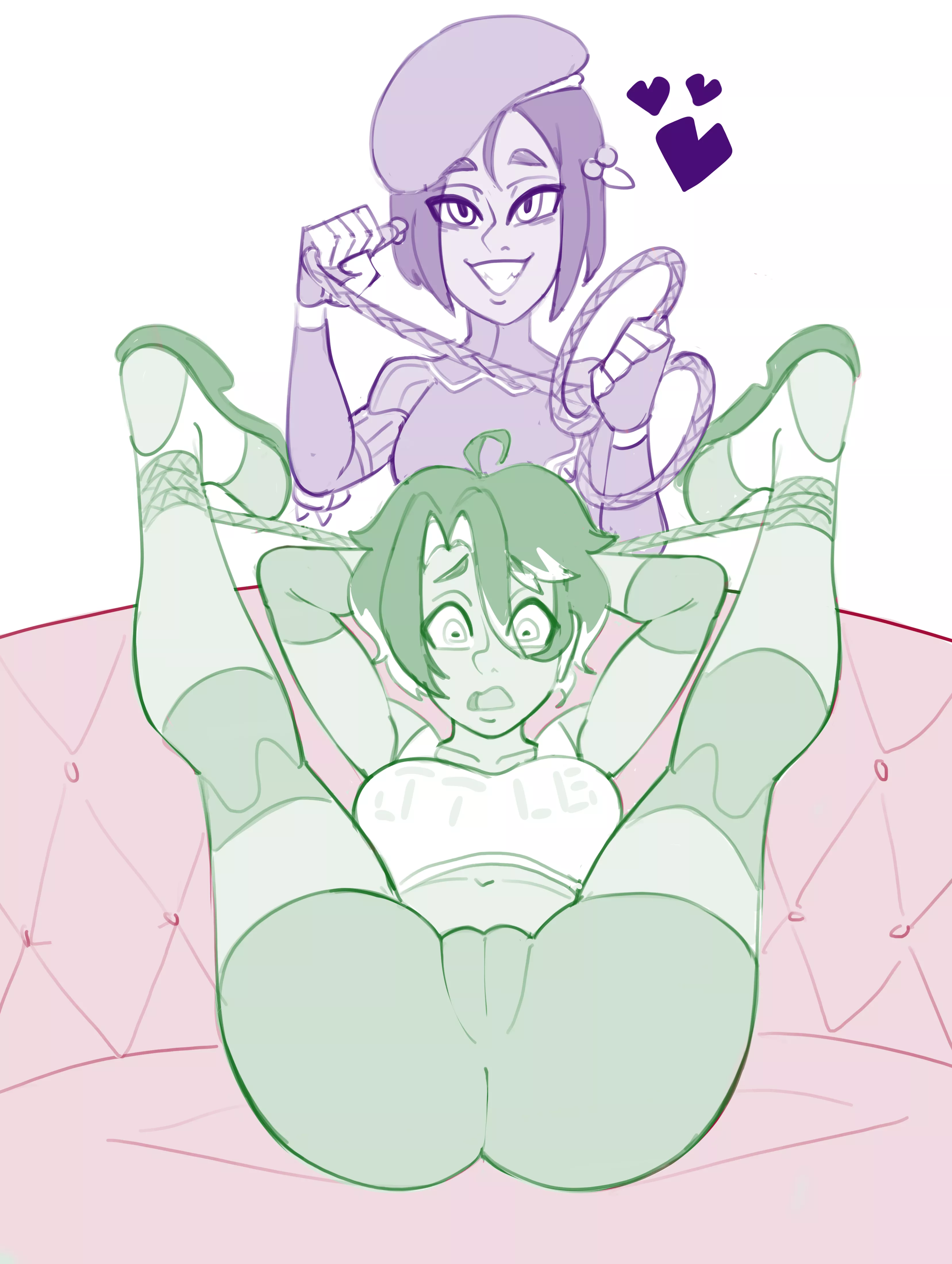 Jessica tied up (@owl_pie)