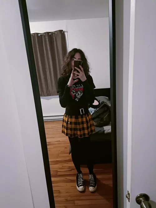 Just got back from university dressed like this 😉😜