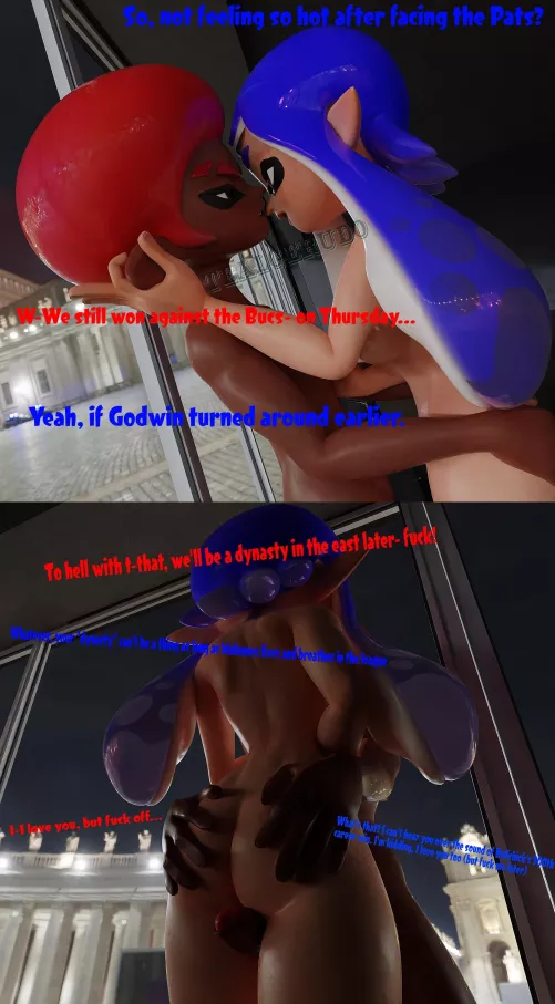 More stuff got spicy from that Bills-Pats game on Sunday [TealGerudo] [OC]