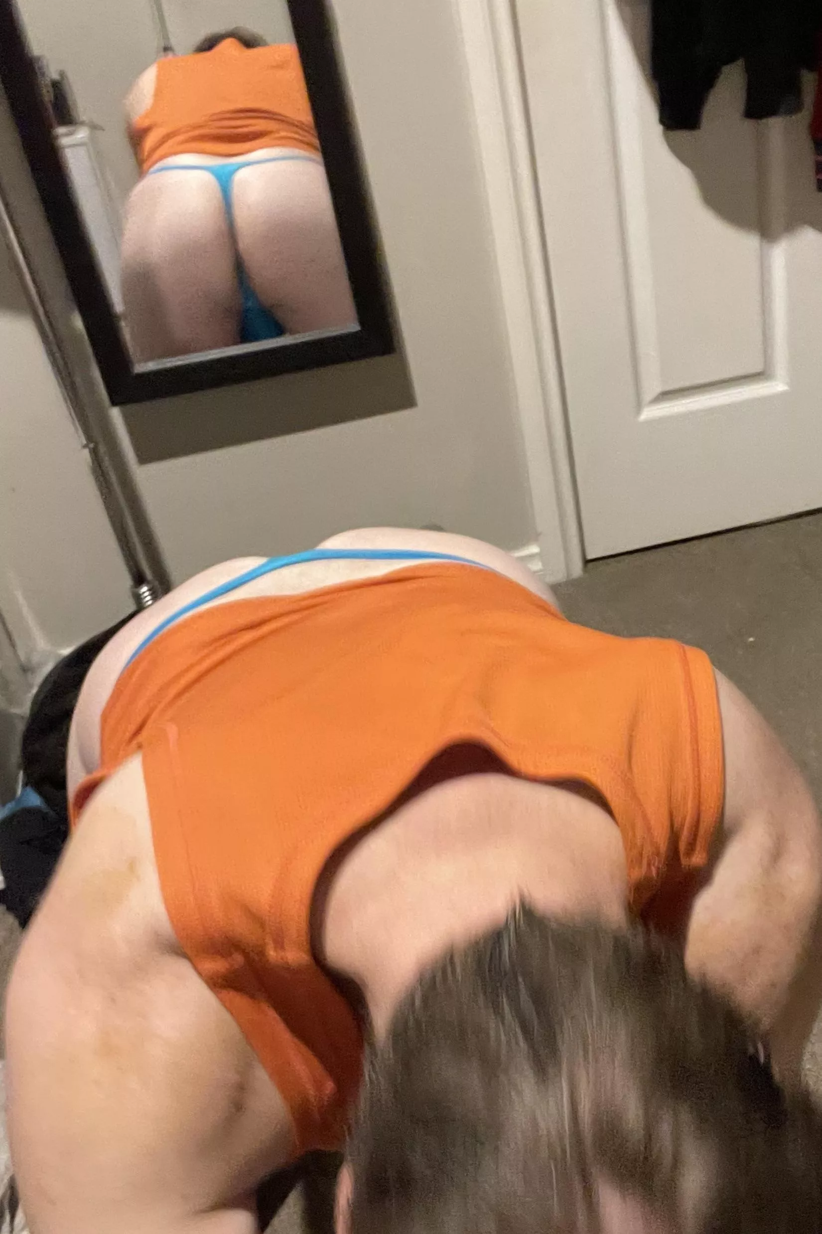 Nothing sexier then wearing a thong!