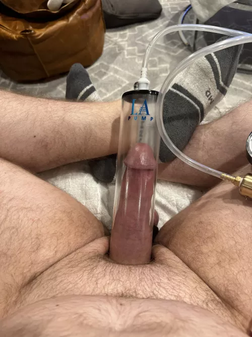 Pumping is so much fun that I’m thinking of getting a two-stage.