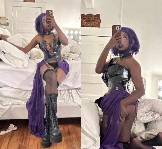 (Self) Raven cosplay