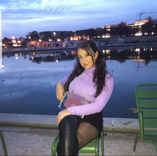 She can not hide them