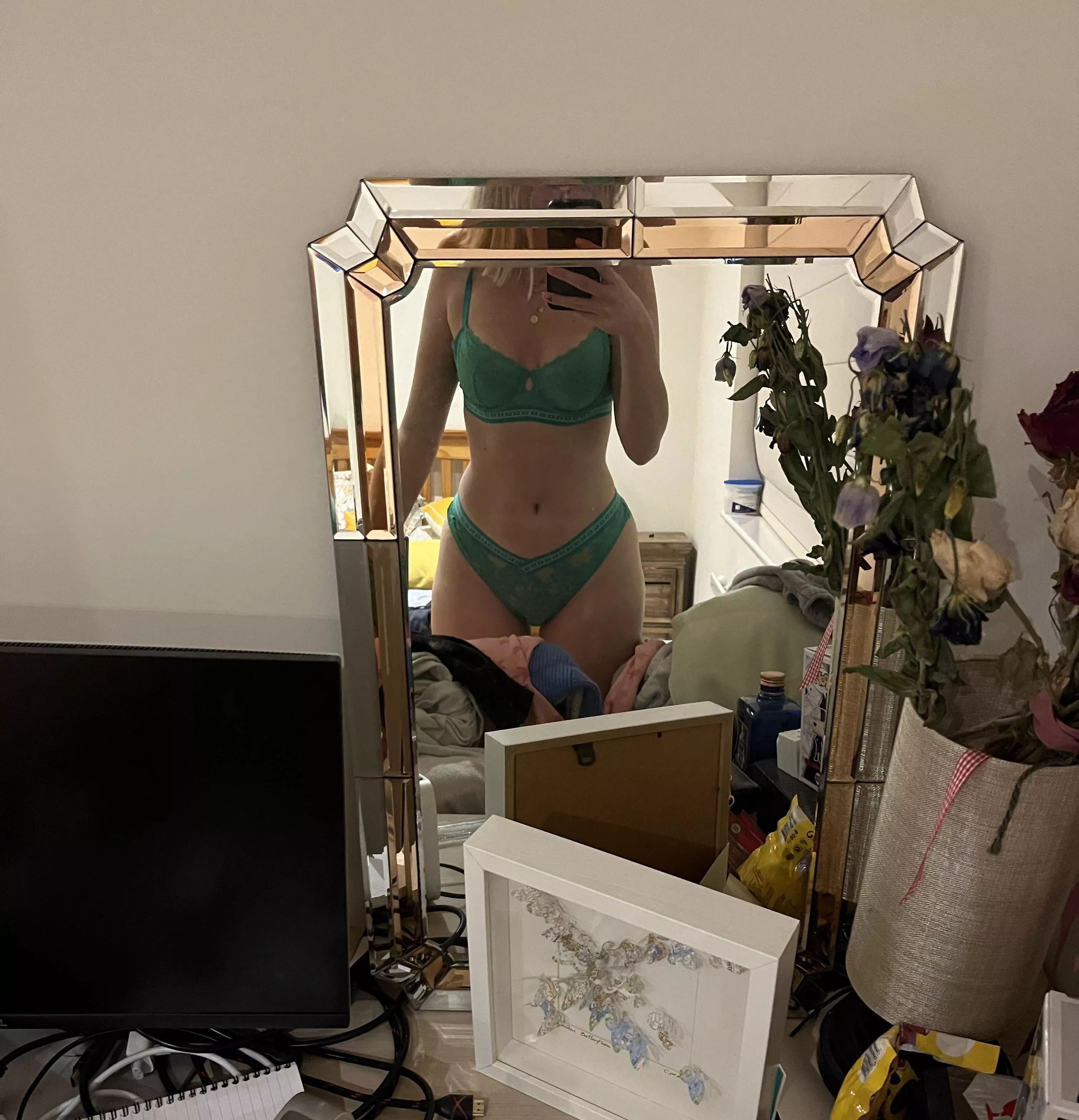 Since you all seemed to like the green so much!