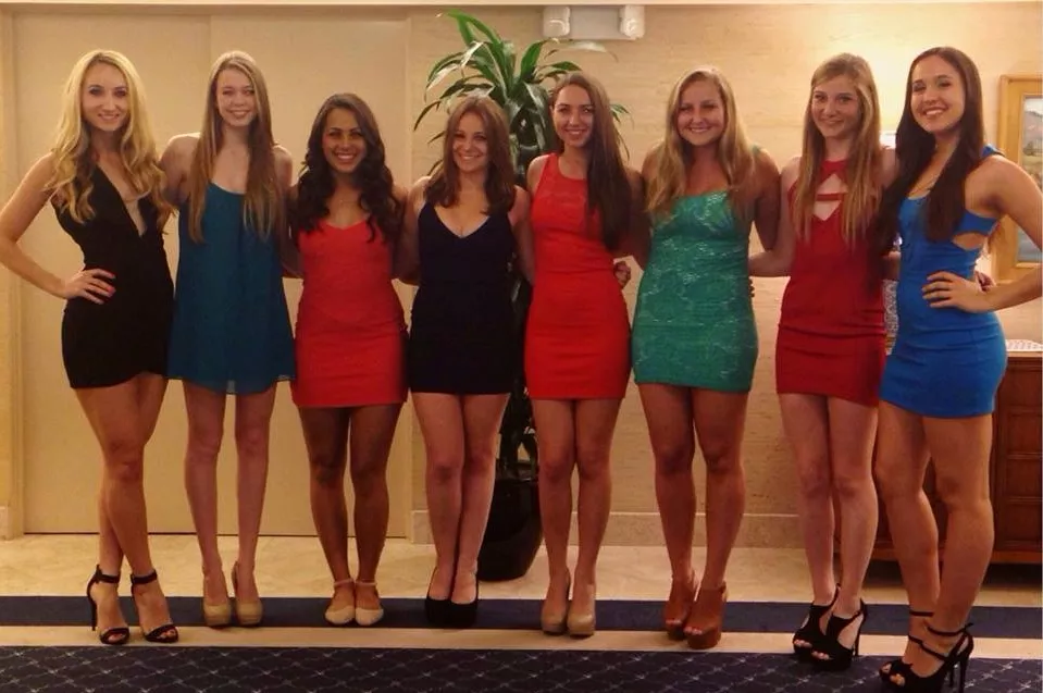 Which leggy sorority girl?