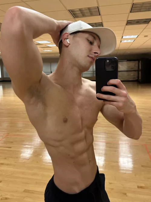 Would you sniff my pits or my cock