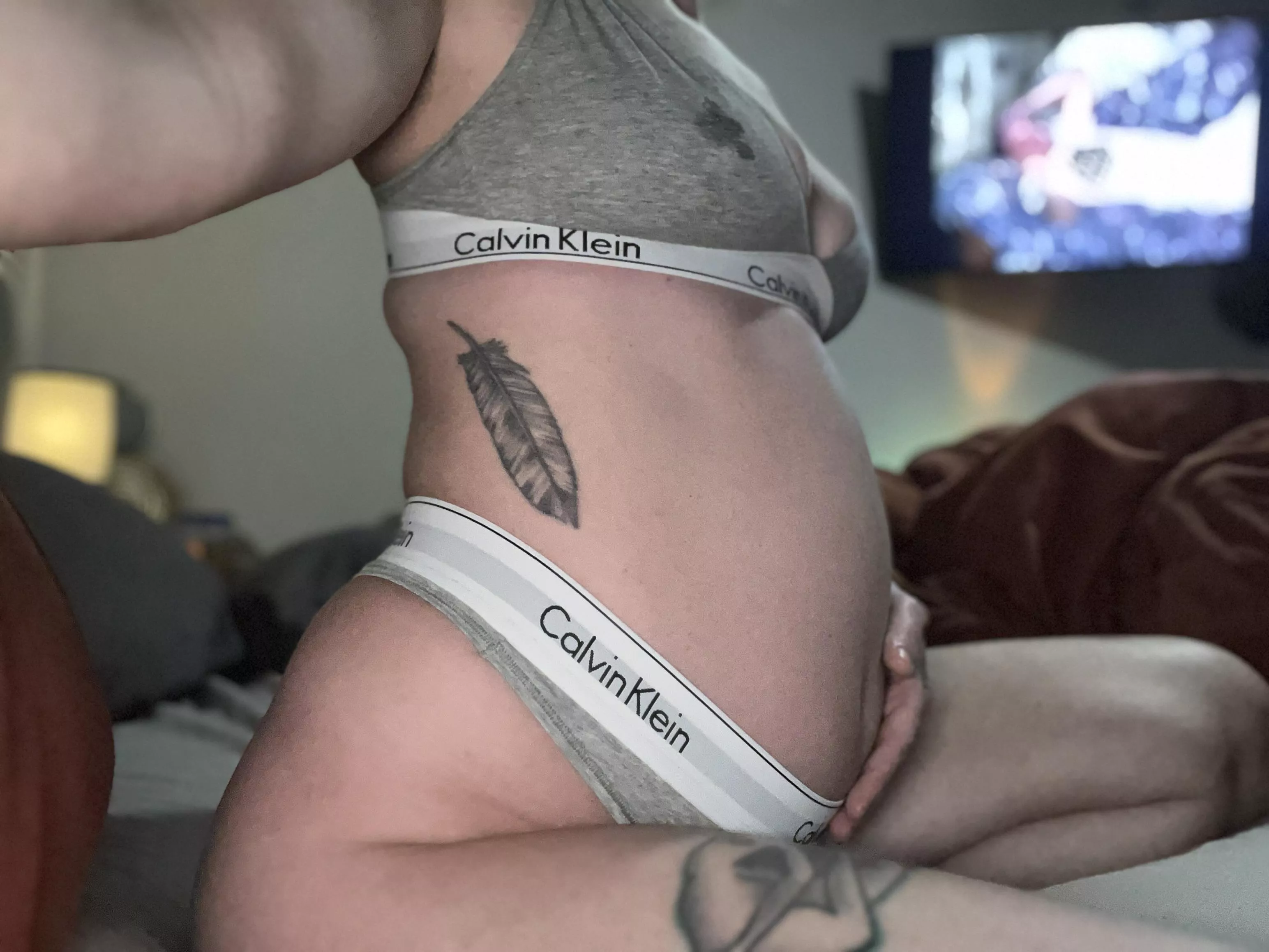 11 weeks with baby number 3 and I’m already showing!