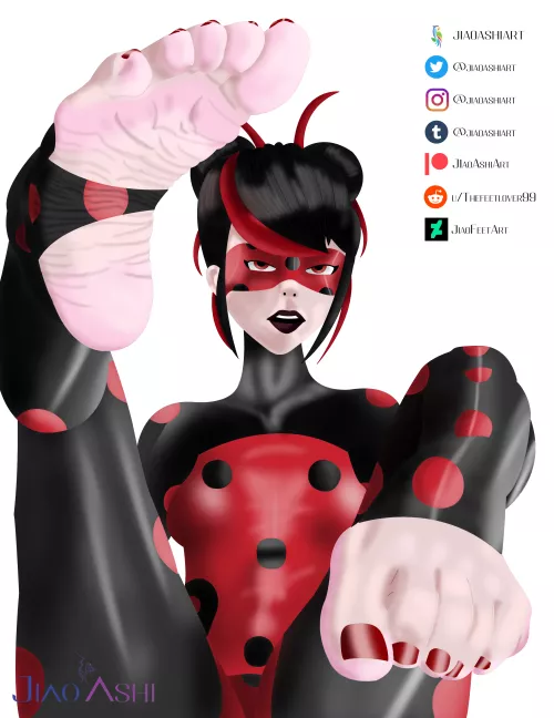 Adult Toxinelle/Shadybug [Miraculous World: Paris Special] (Jiao Ashi Art).