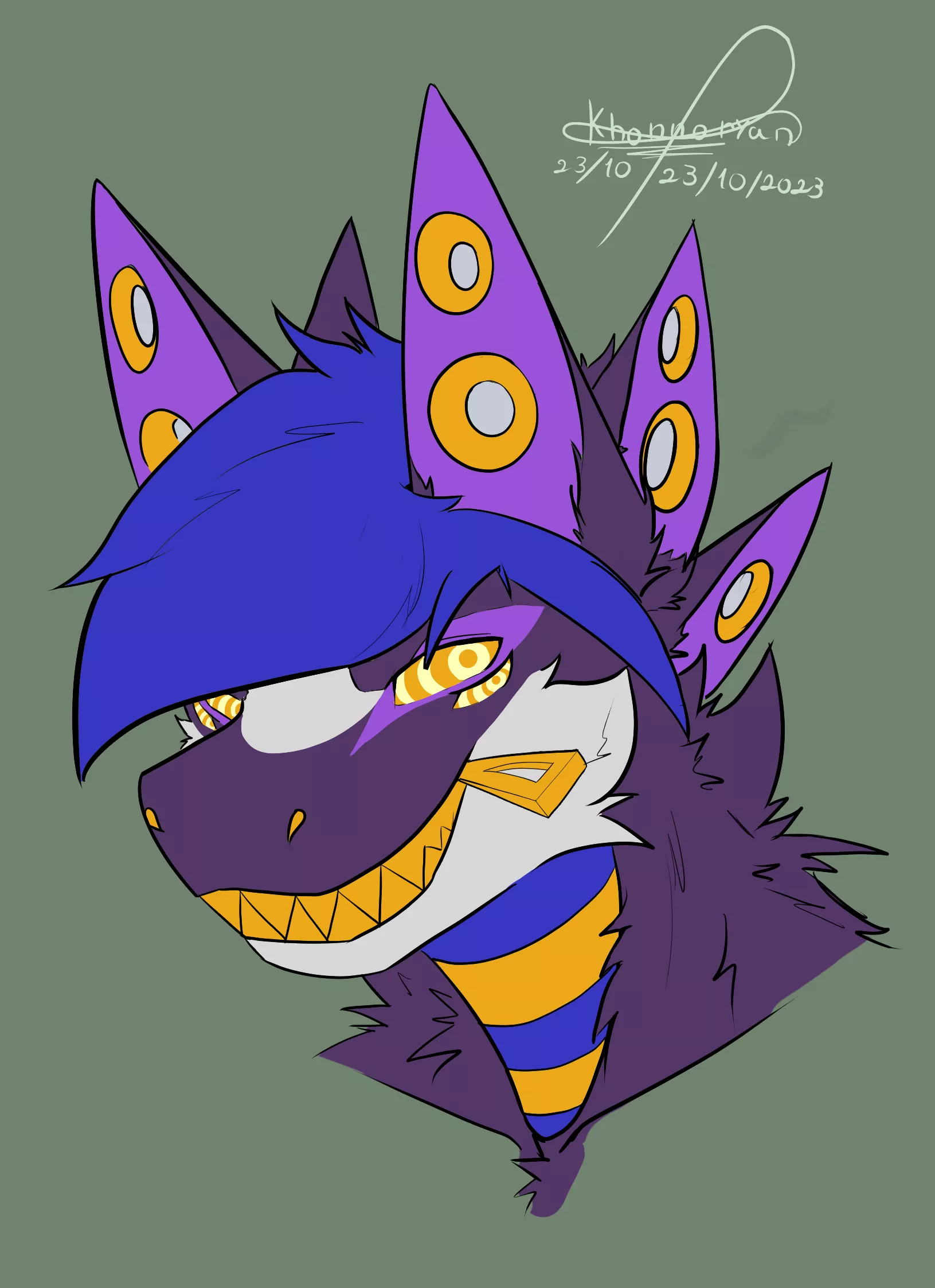 An icon of my fursona :)