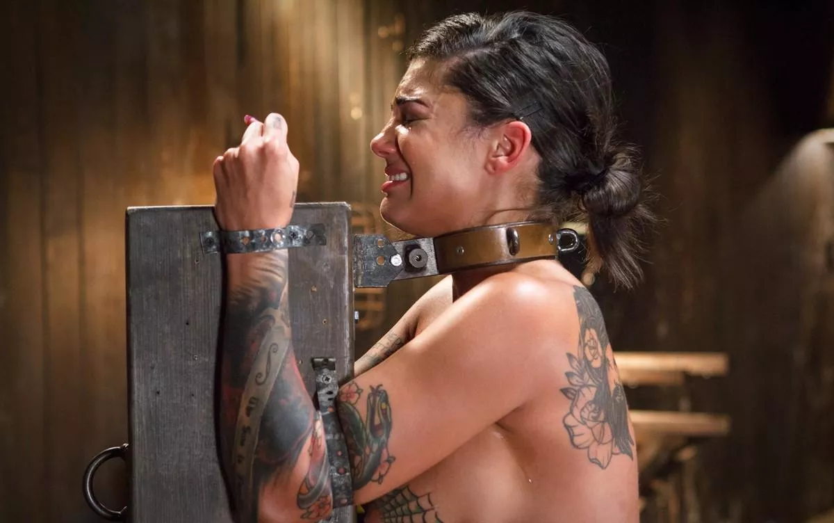 Bonnie Rotten Collared to the Whipping Post