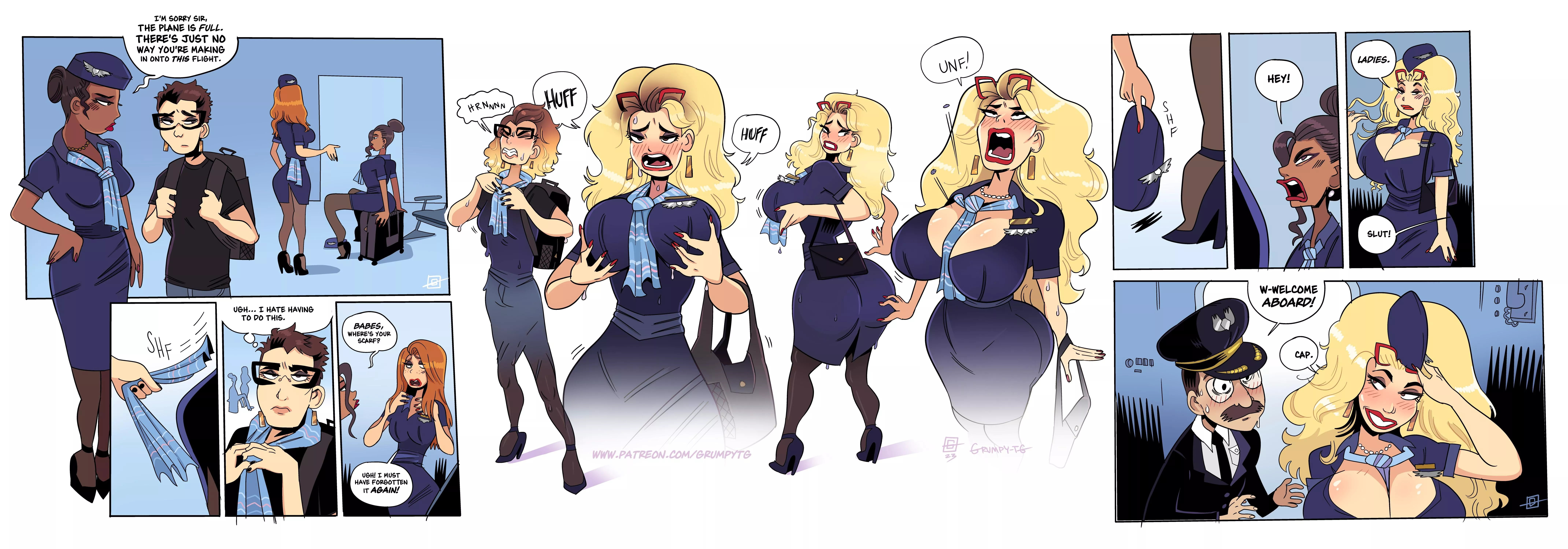 Catching a Flight by GrumpyTG