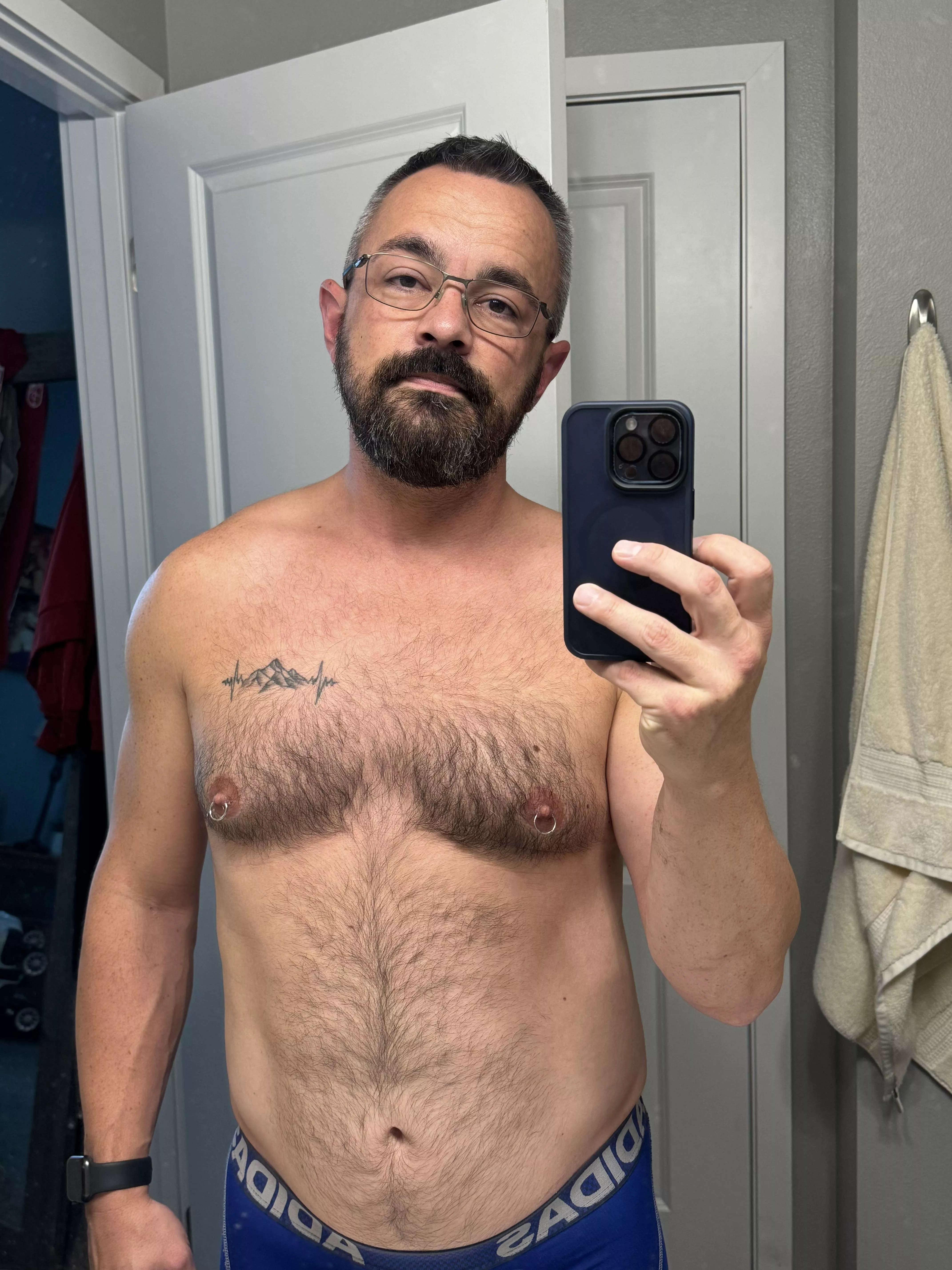 Daddy got some new jewelry!