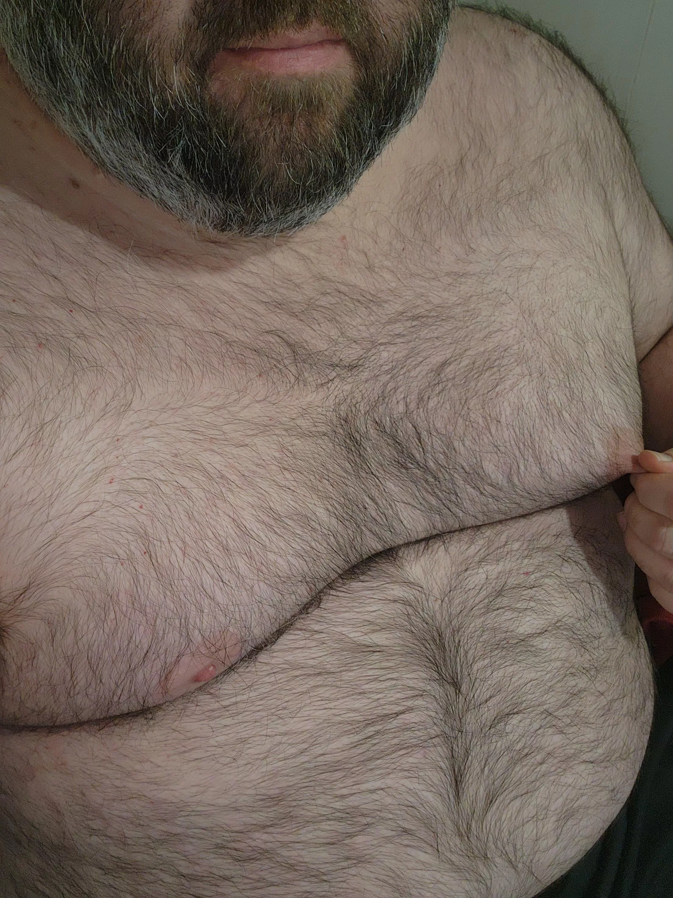 Does anyone else pull thier nipples at work?