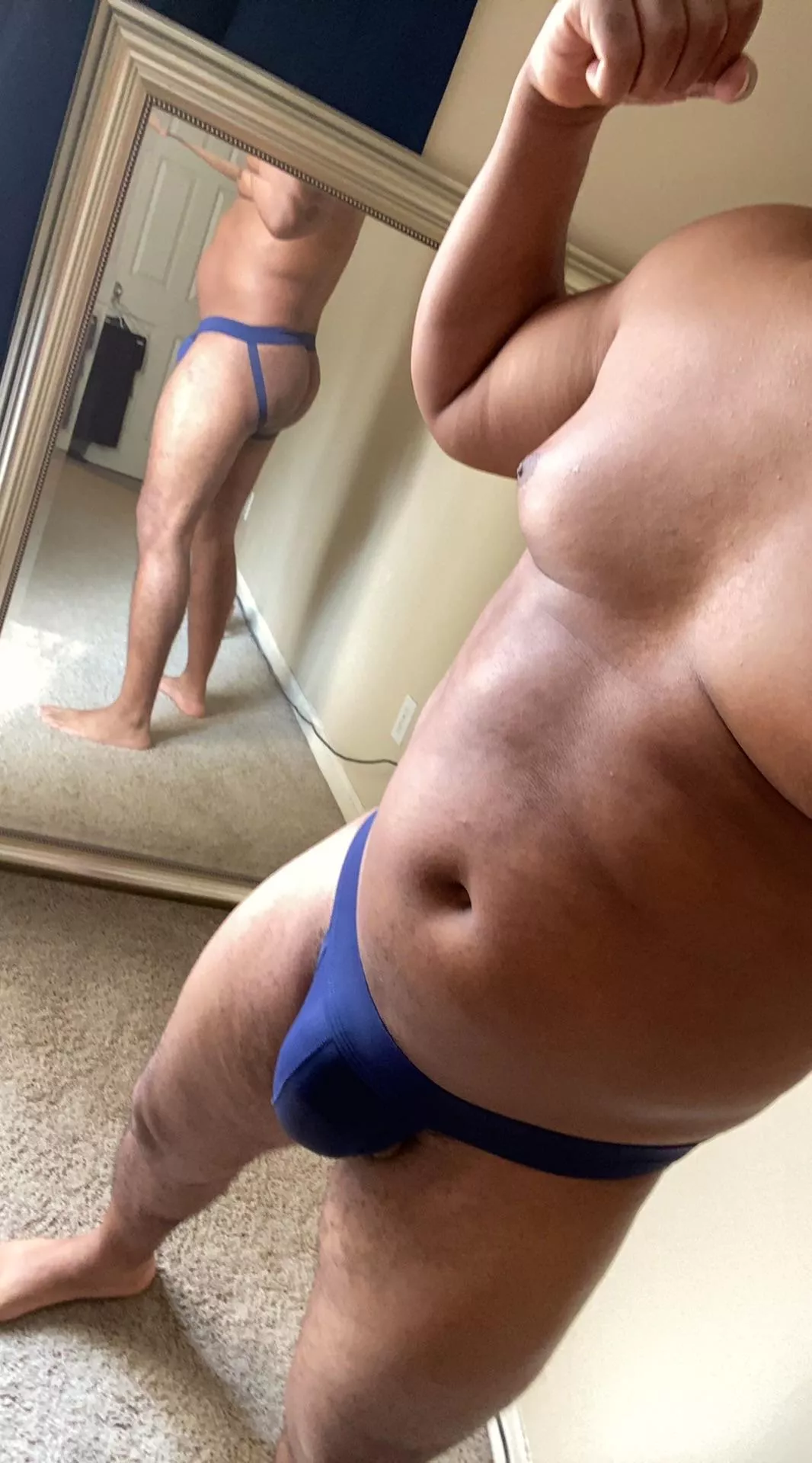 Feeling sexy in my jockstrap