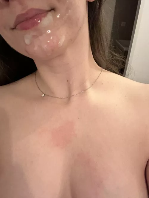 Got my protein shot before going to bed