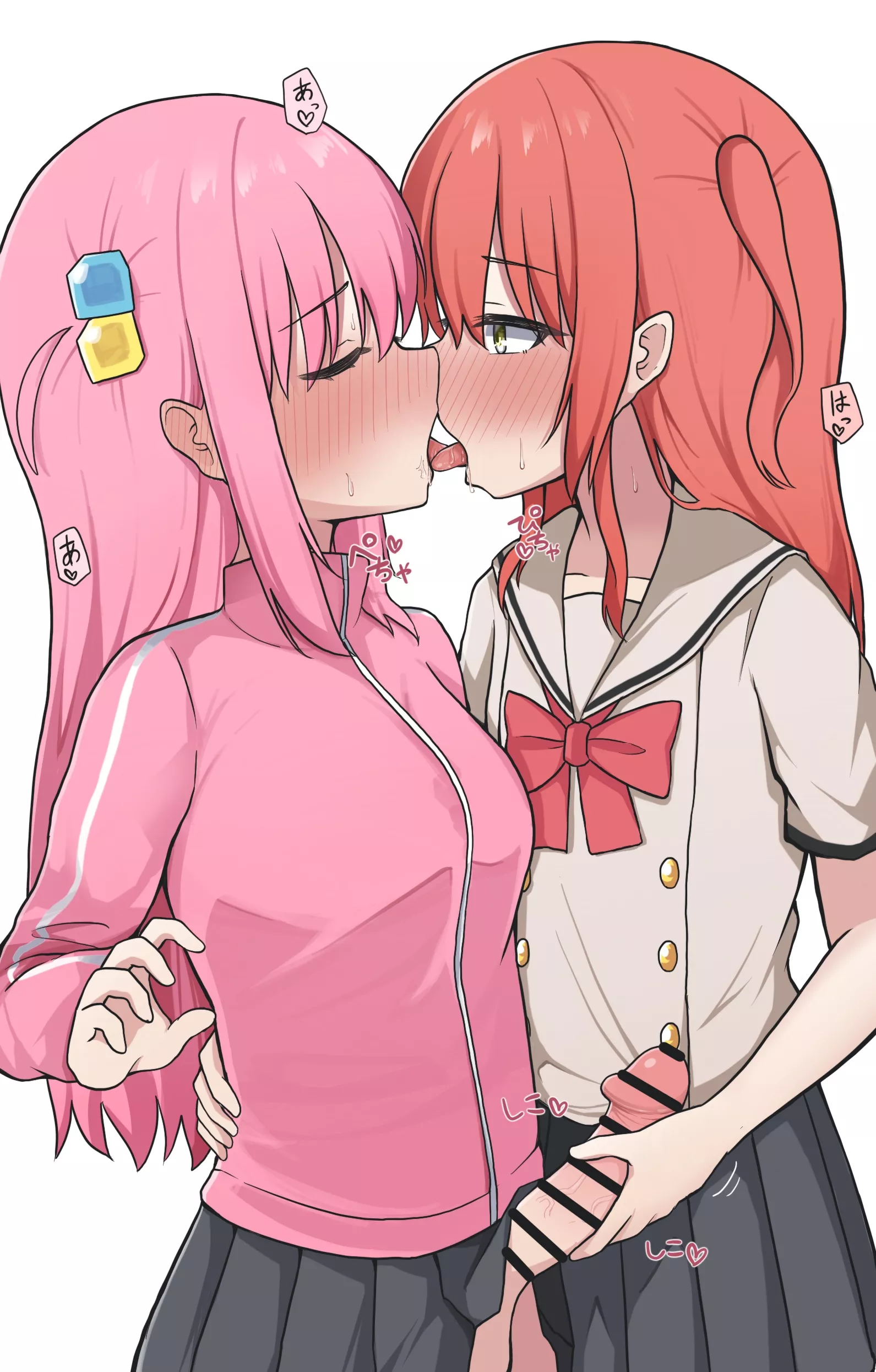 Kita and Bocchi having fun