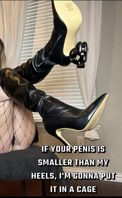 Lock it up shrimp dick 😈