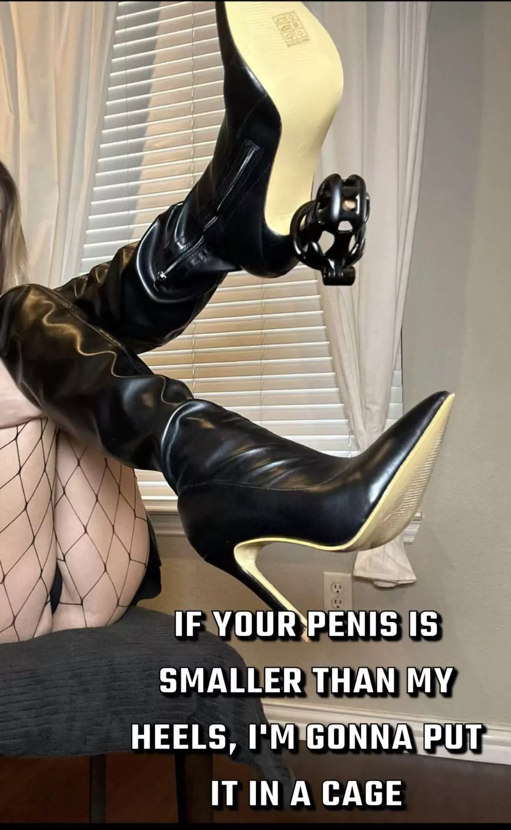 Lock it up shrimp dick 😈