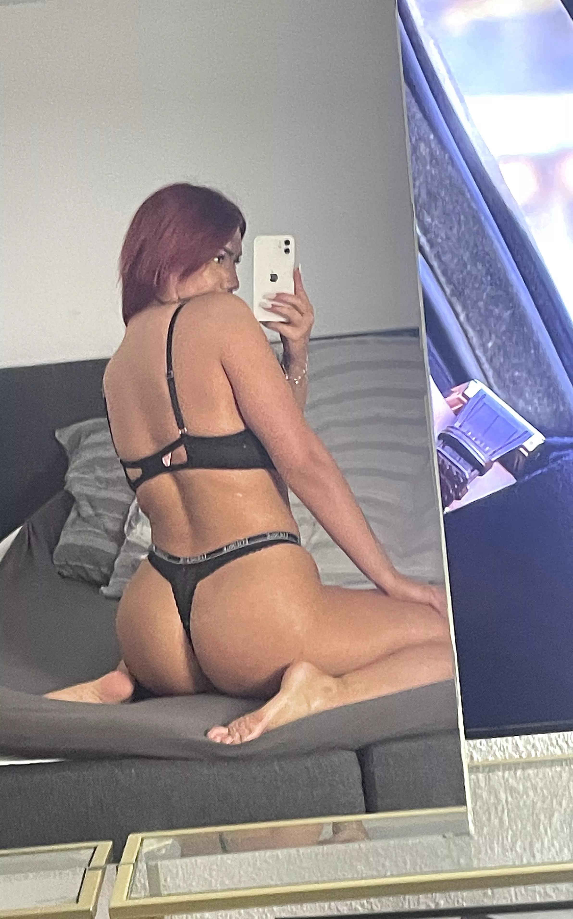 My favorite combo: butts and bare feet