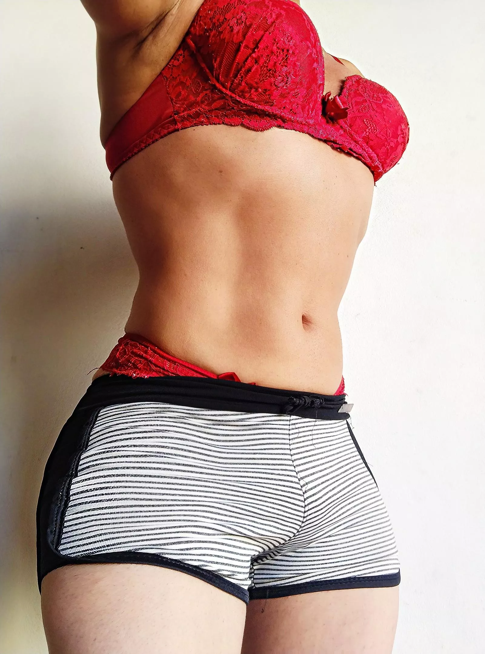 My team lost so my wife get to pick the underwear I wear