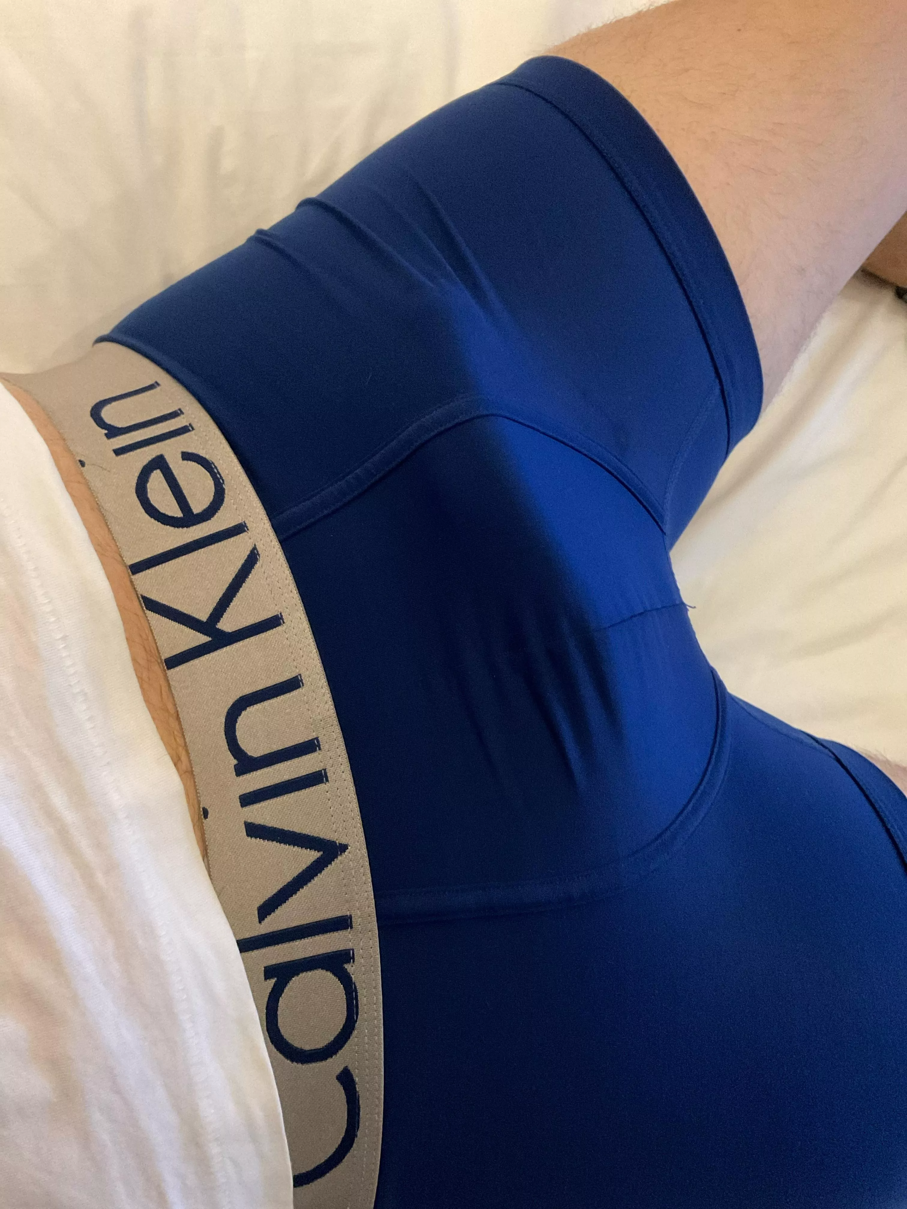 new blue Calvin’s, I think work?