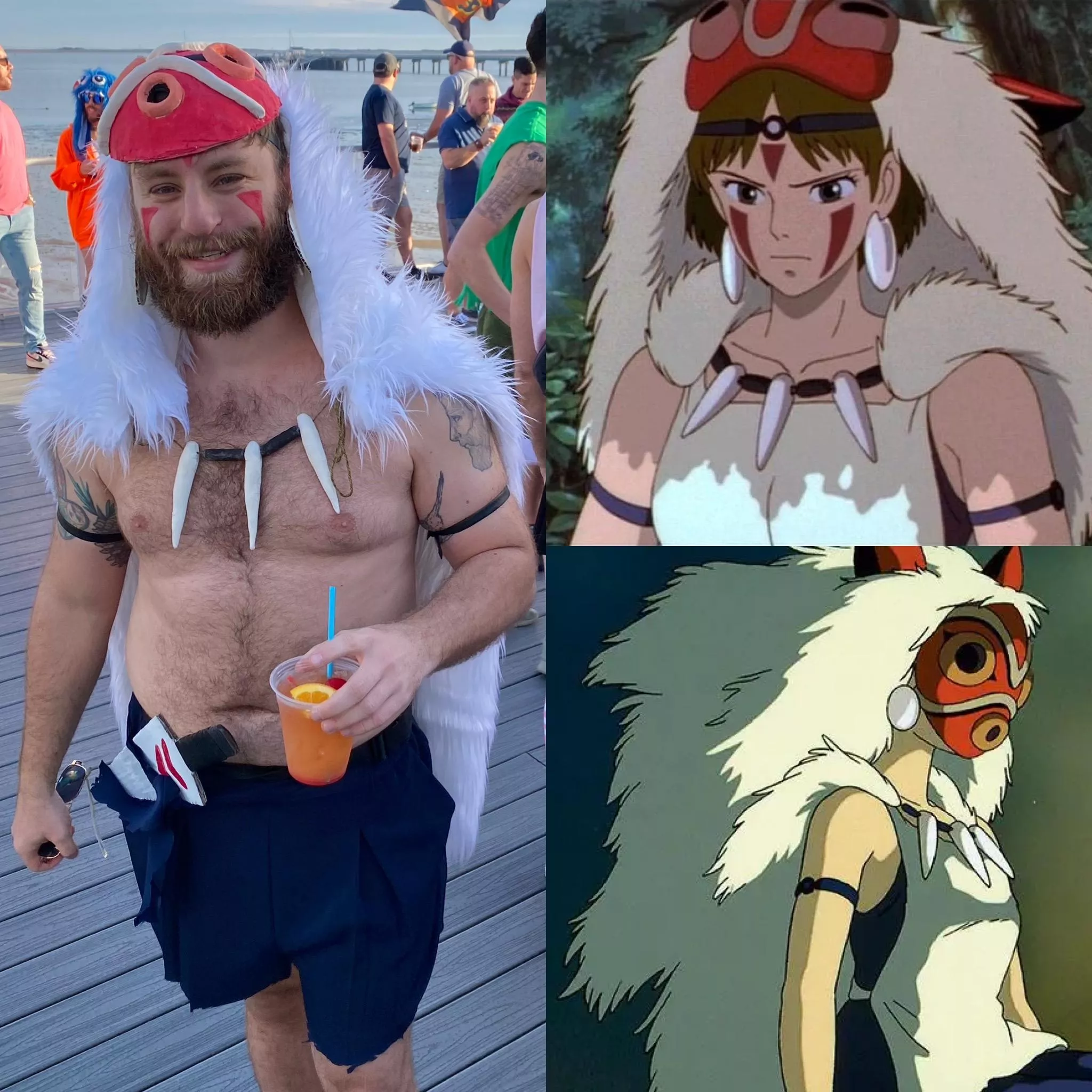 Rate my Princess Mononoke halloween costume Rate my Princess Mononoke halloween costume