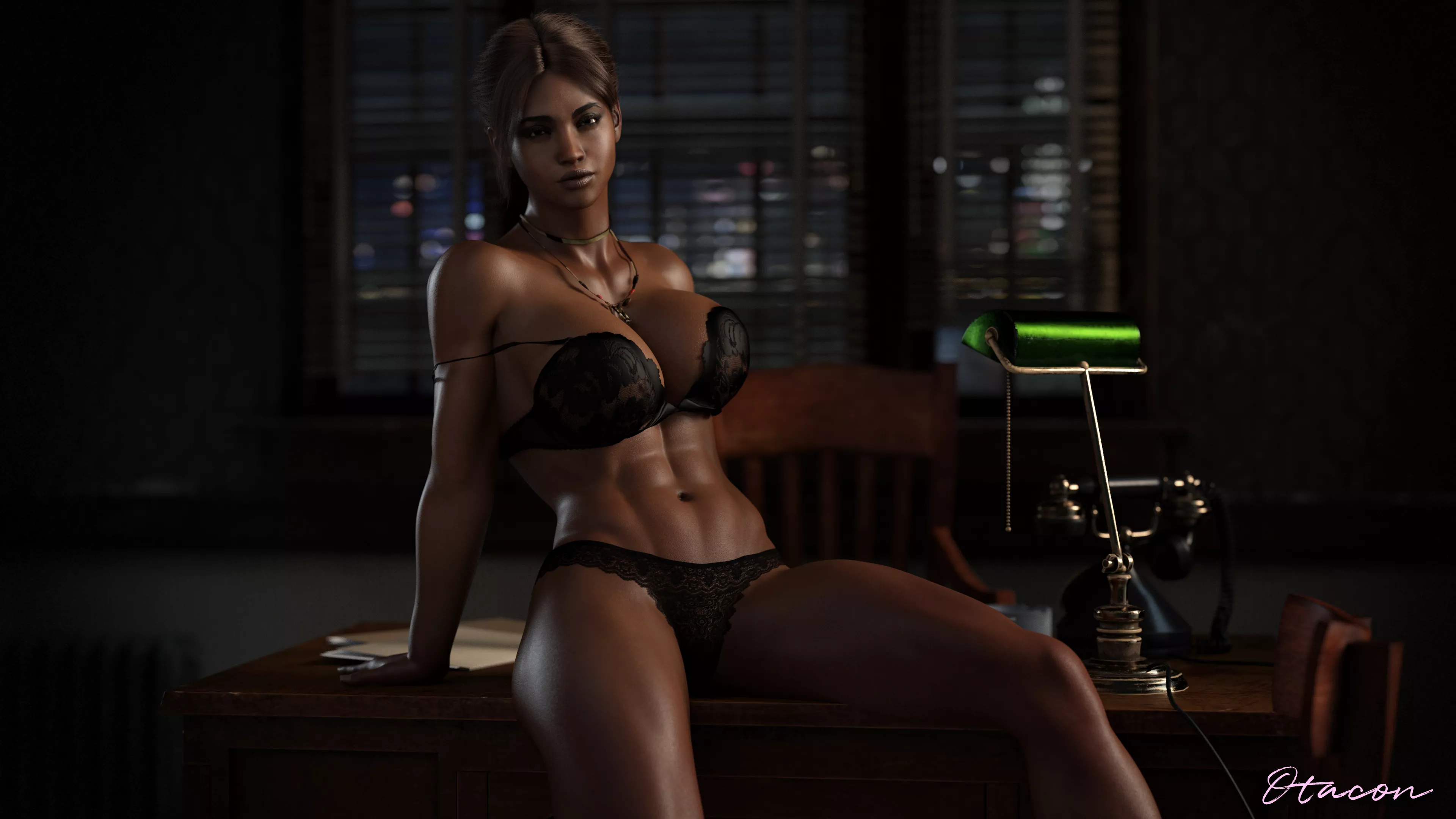 Sheva (Otacon) [Resident Evil]