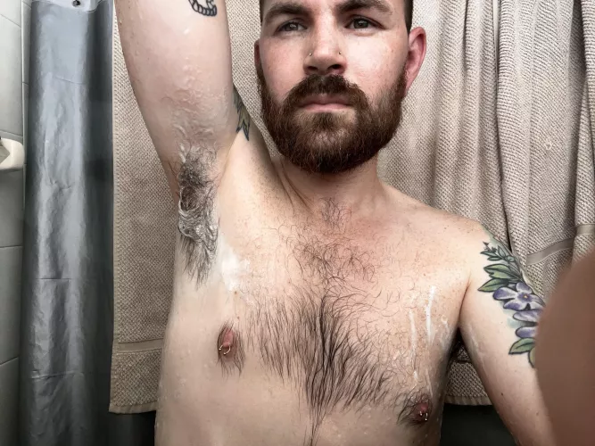 Shower pit for you this morning