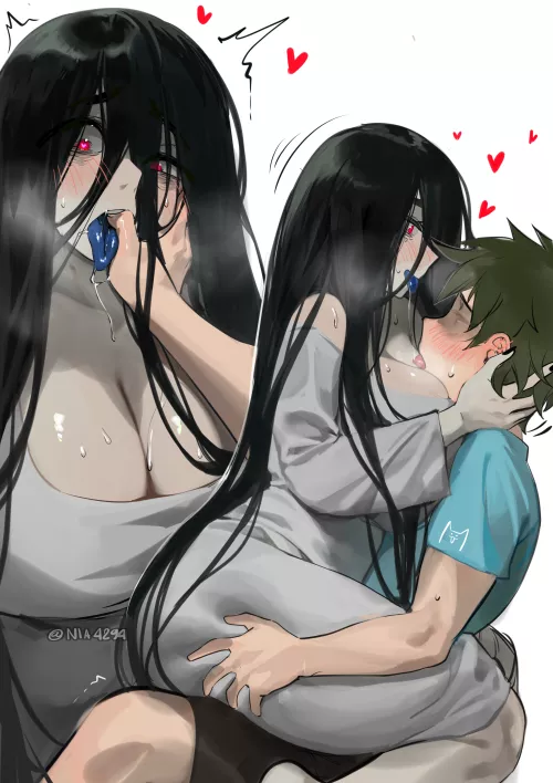 Smooching the Ghost GF (nia4294)