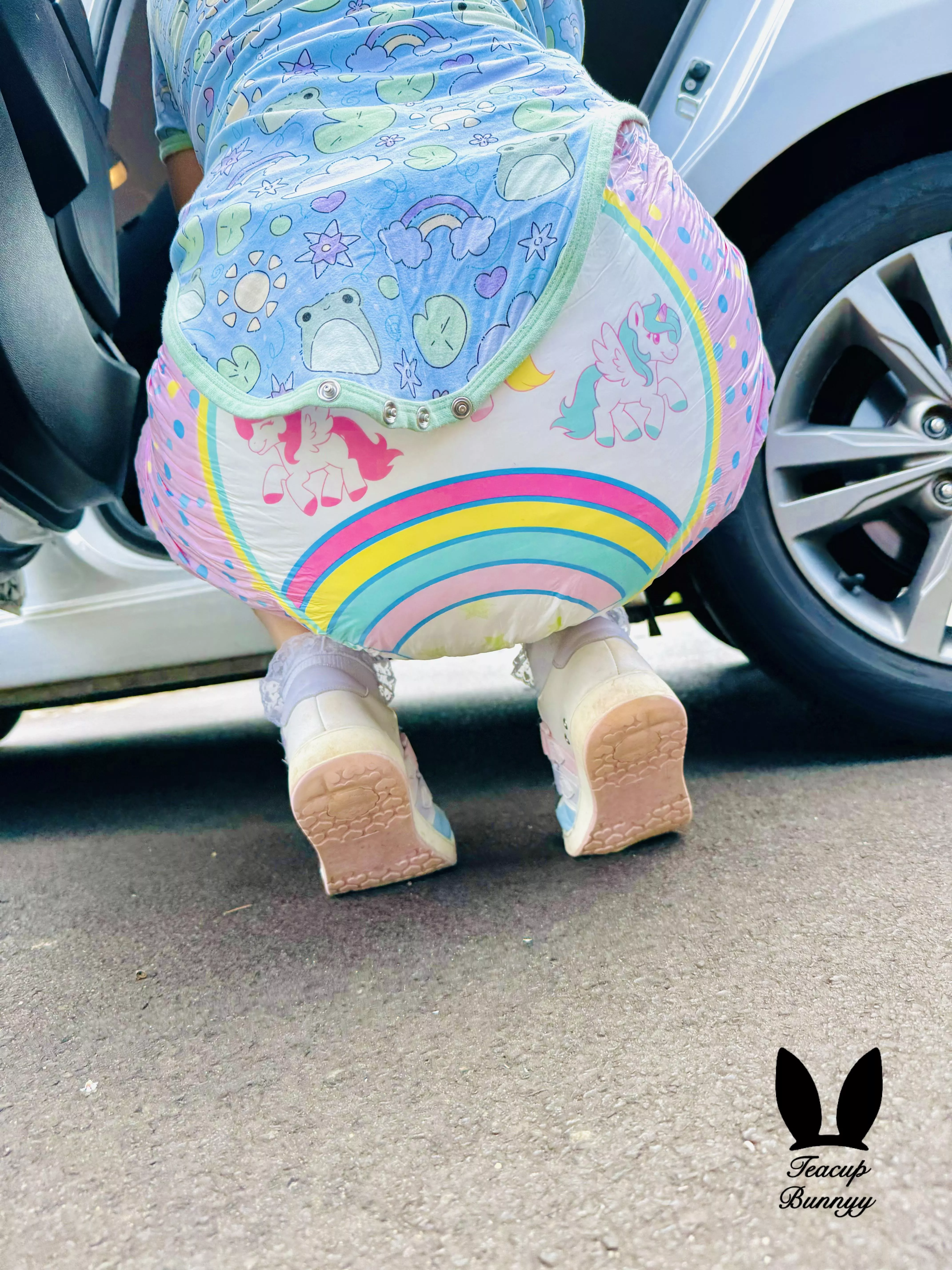 When baby’s gotta go, baby’s gotta go 🫣