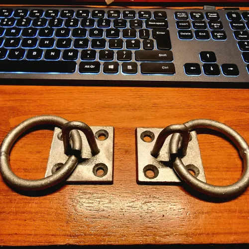 Will one of these be enough to hang my wife from ceiling, or should i do 2? I have a concrete ceiling and will use roll pugs.