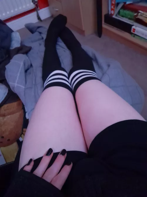 You cuties seem to like my thighs <3