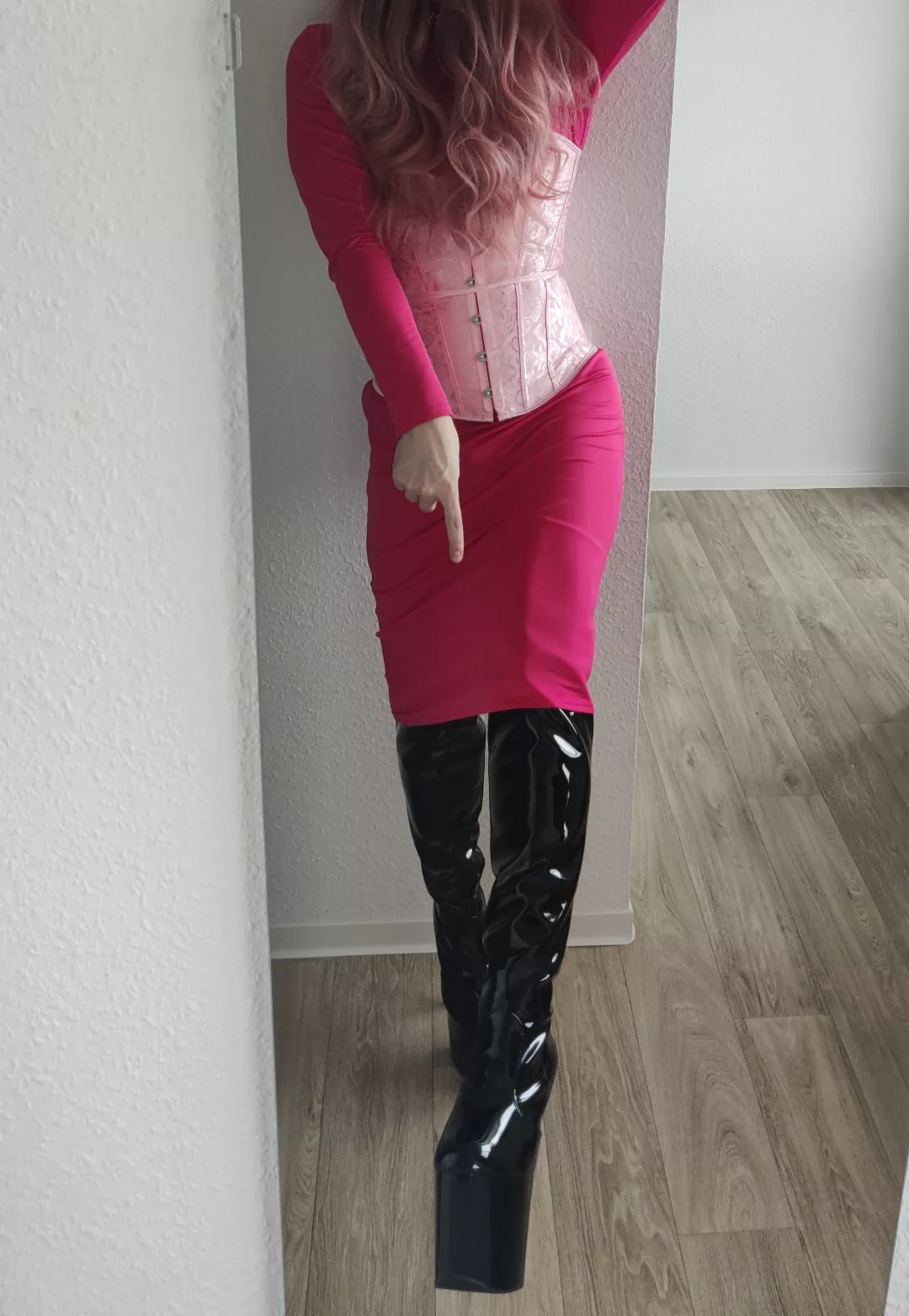 Your place is down there 😈🩷