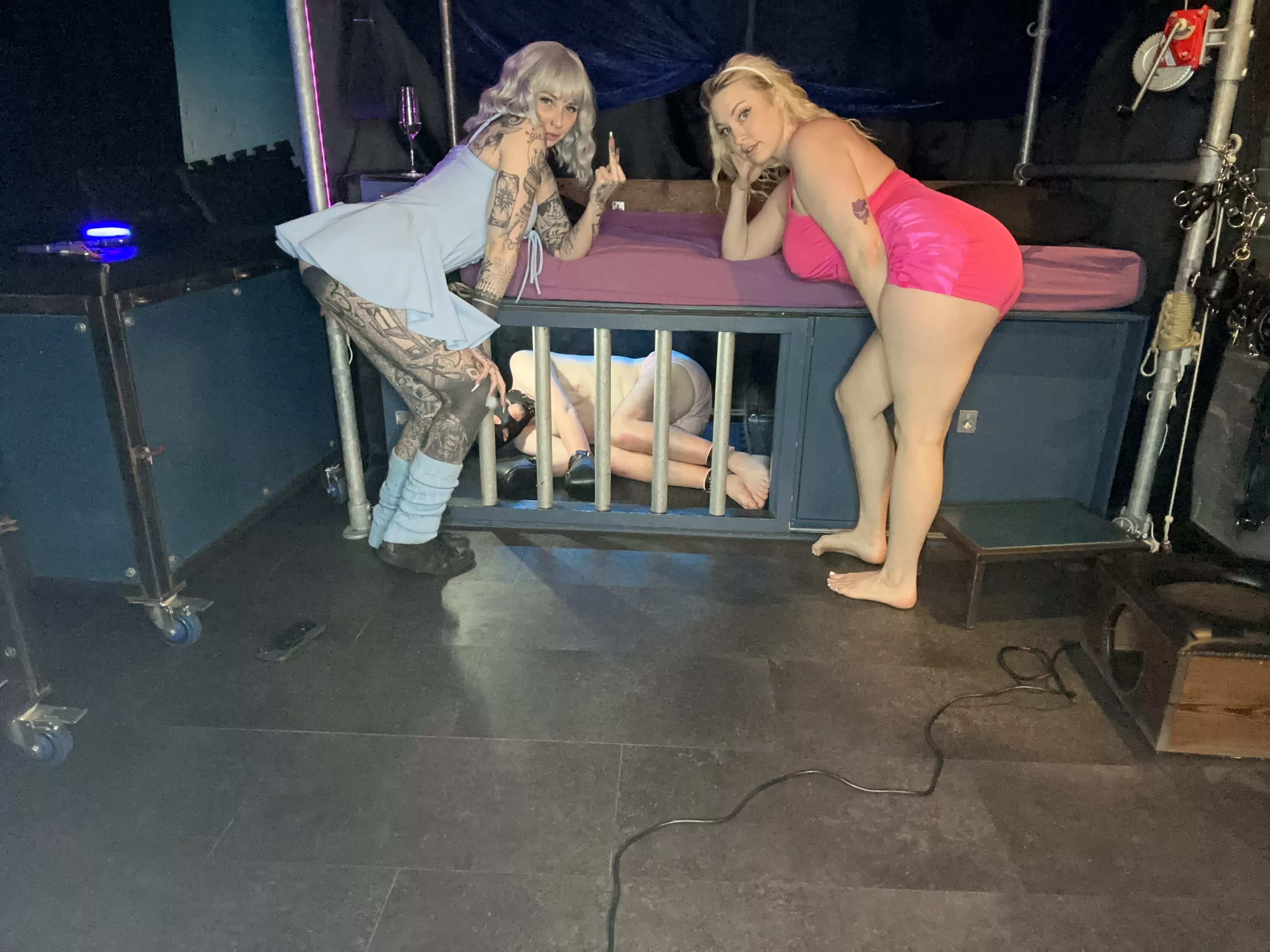 Are you ready to be our loyal slave?