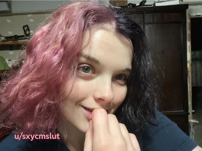 Biting my lip with dirty thoughts…