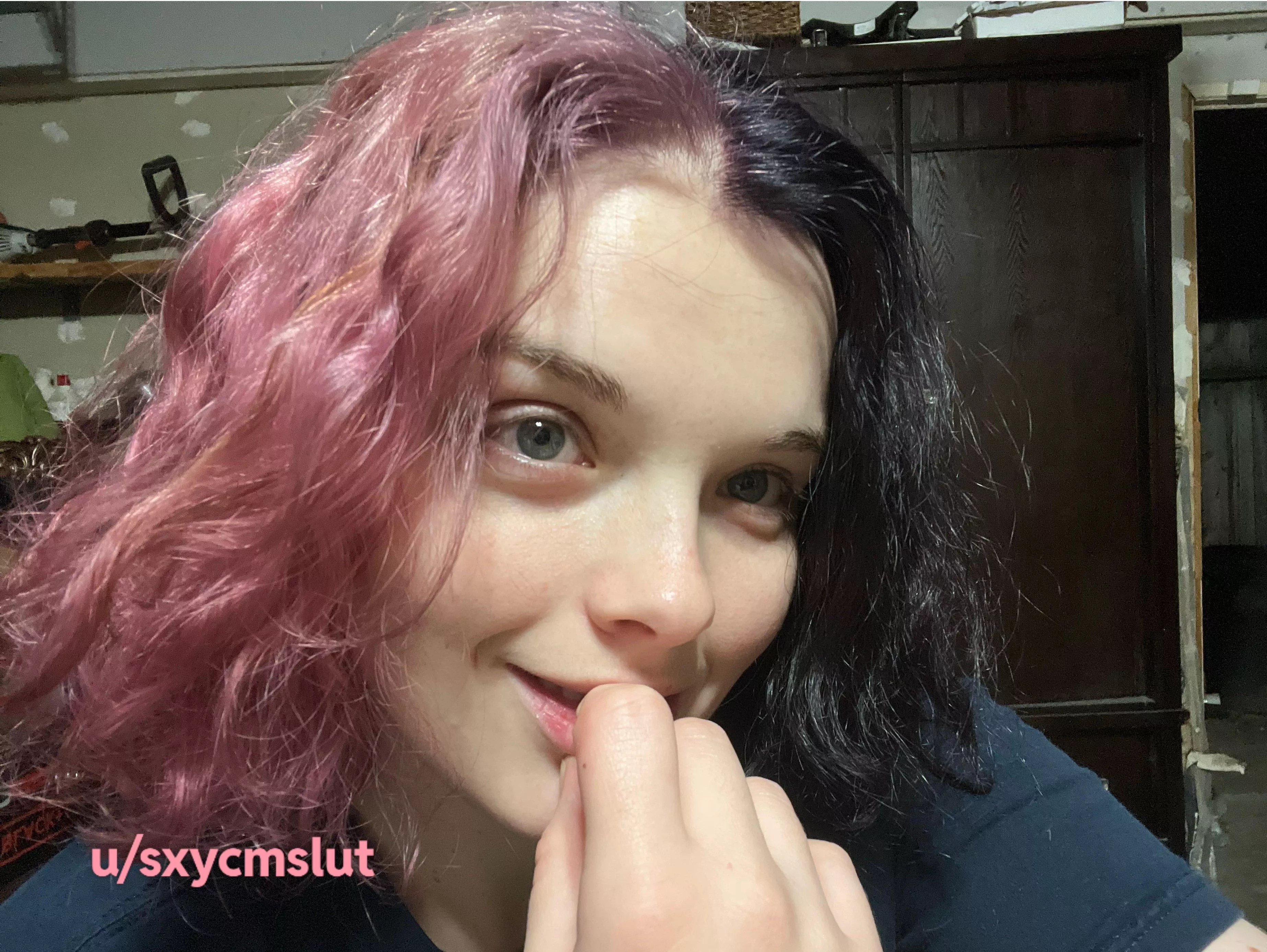 Biting my lip with dirty thoughts…