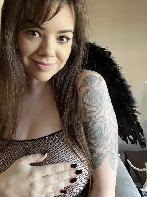 Black nails for Halloween!