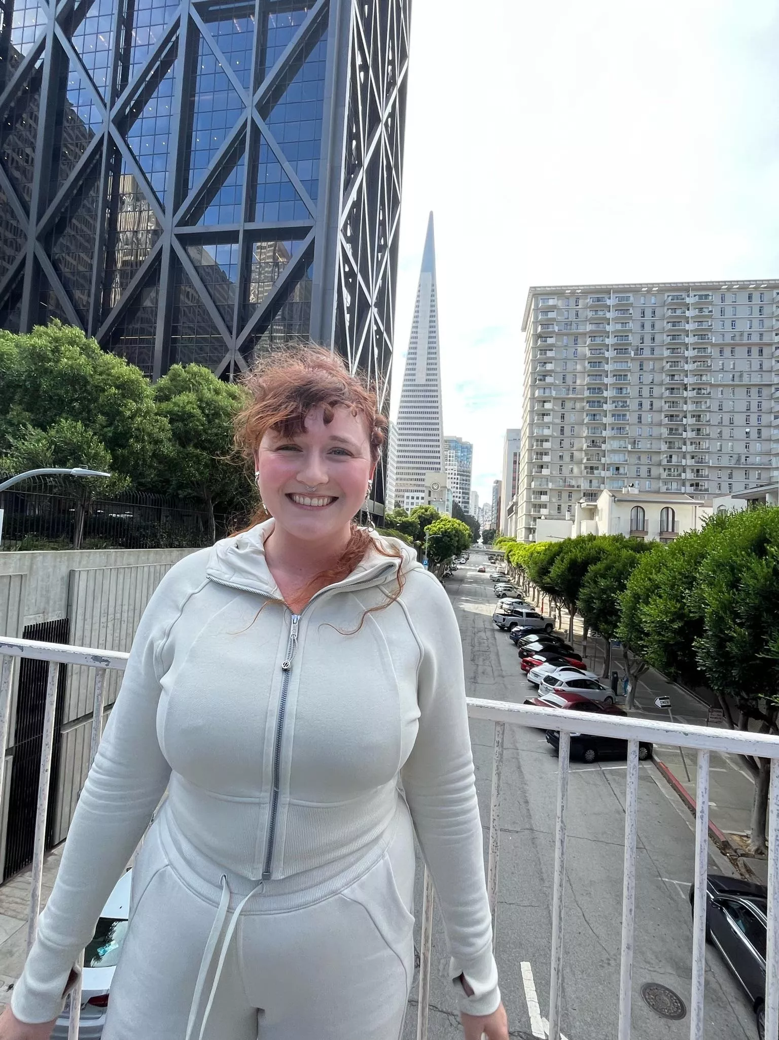 Bra-free in San Francisco