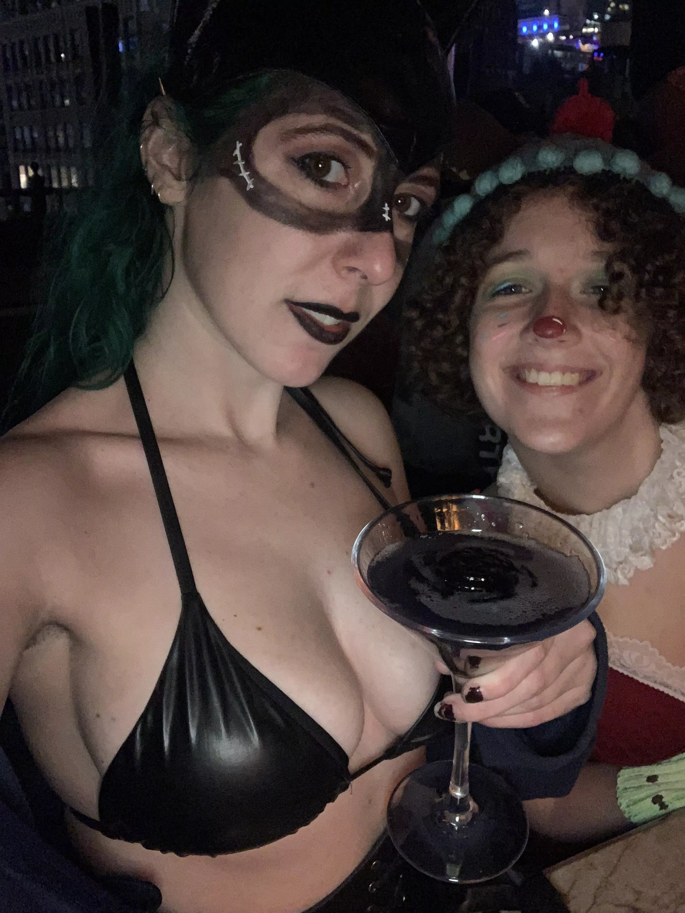 Cocktail and a bikini