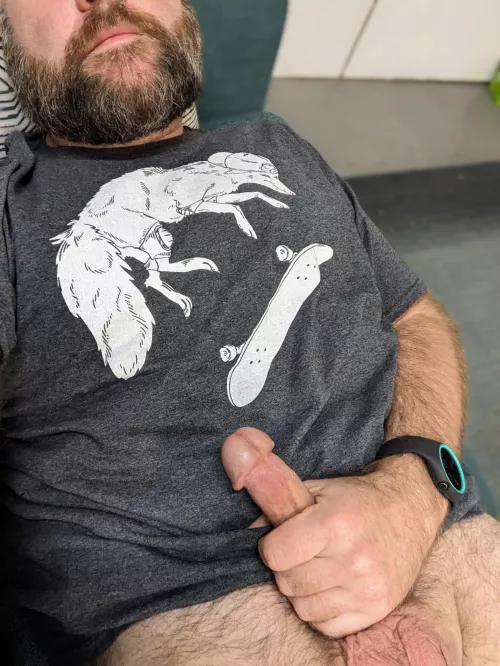 Doing some work on the work couch