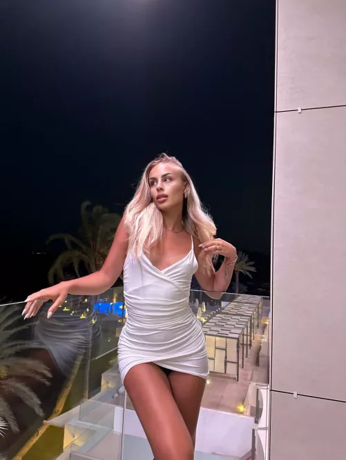 Easy access dress so I can catch your load anytime :P