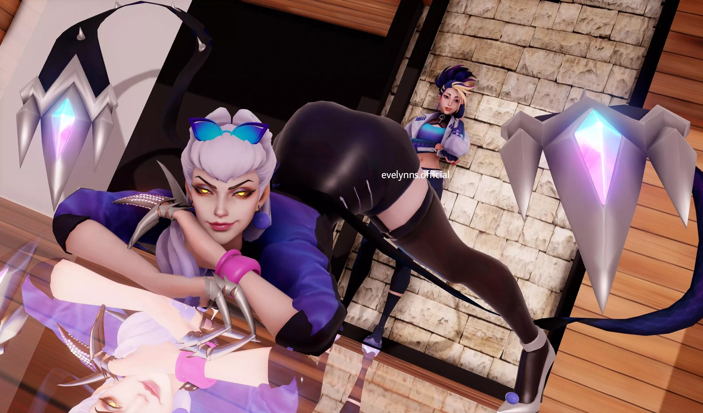 Evelynn Jack'O pose. (evelynns.official)