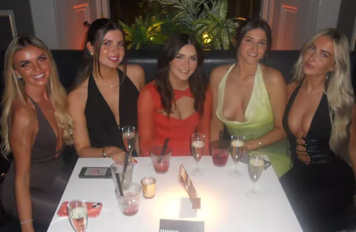 Friends out for drinks