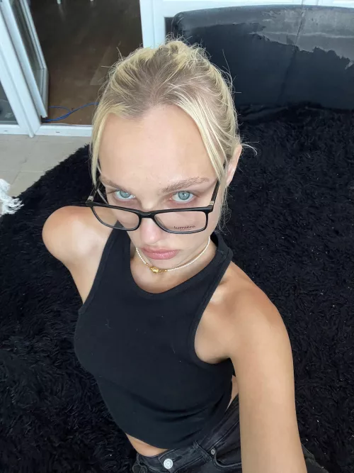 Glasses can be sexy too right