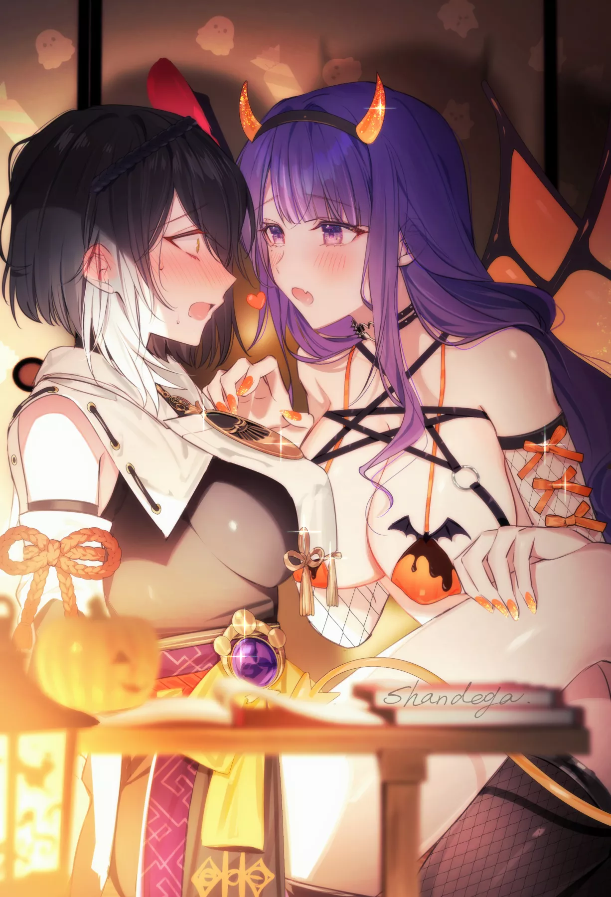 Halloween Raiden & Sara [Genshin Impact]