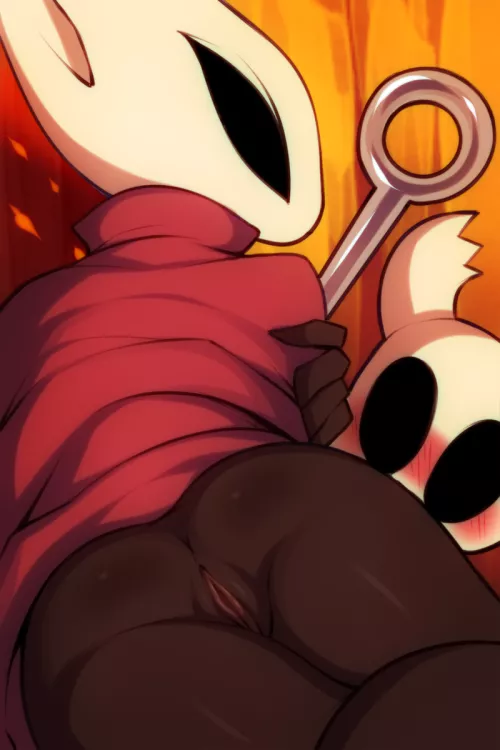 Hornet needs to teach Little Ghost all sorts of things (Wildblur)