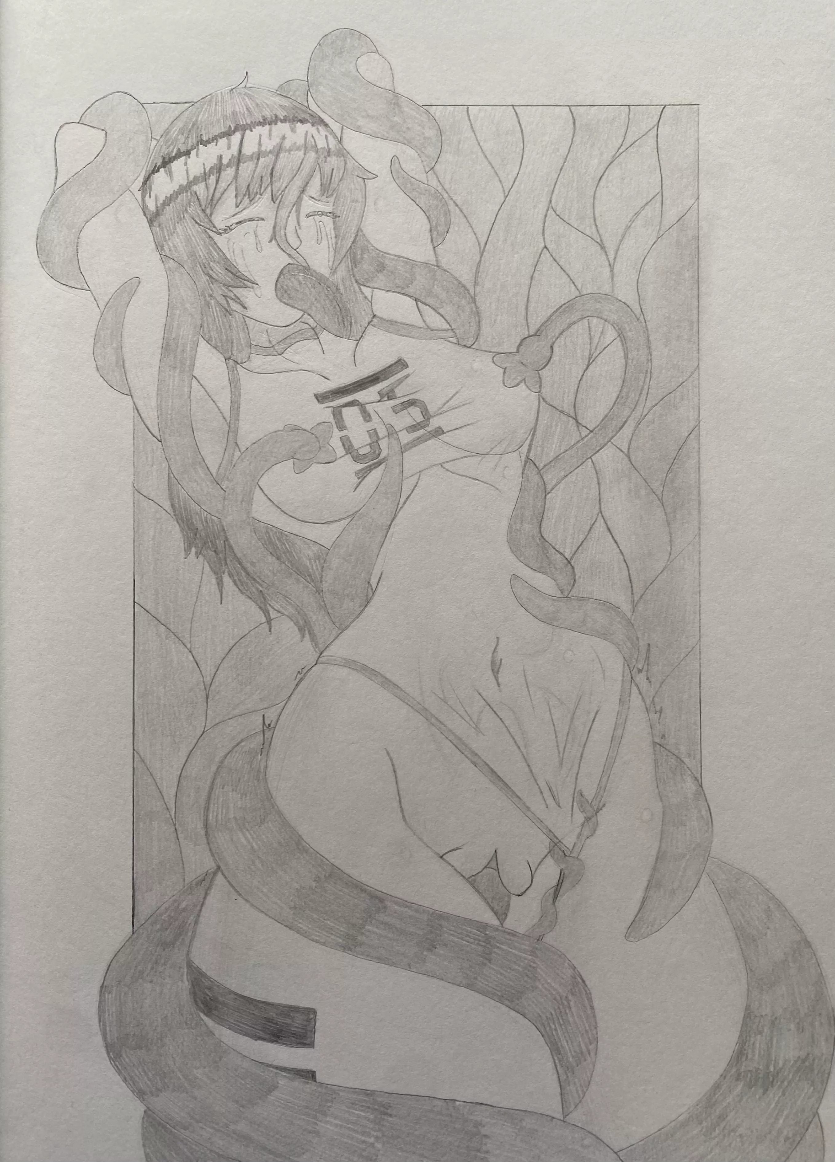 I guess this counts to my tentai project from a few weeks ago. (Art by me)