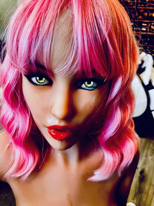 I had 5 hours alone with Mercedes! Was able to cum 3 times! Not bad! She’s a sexy cum dump! Cum dripping from her chin!