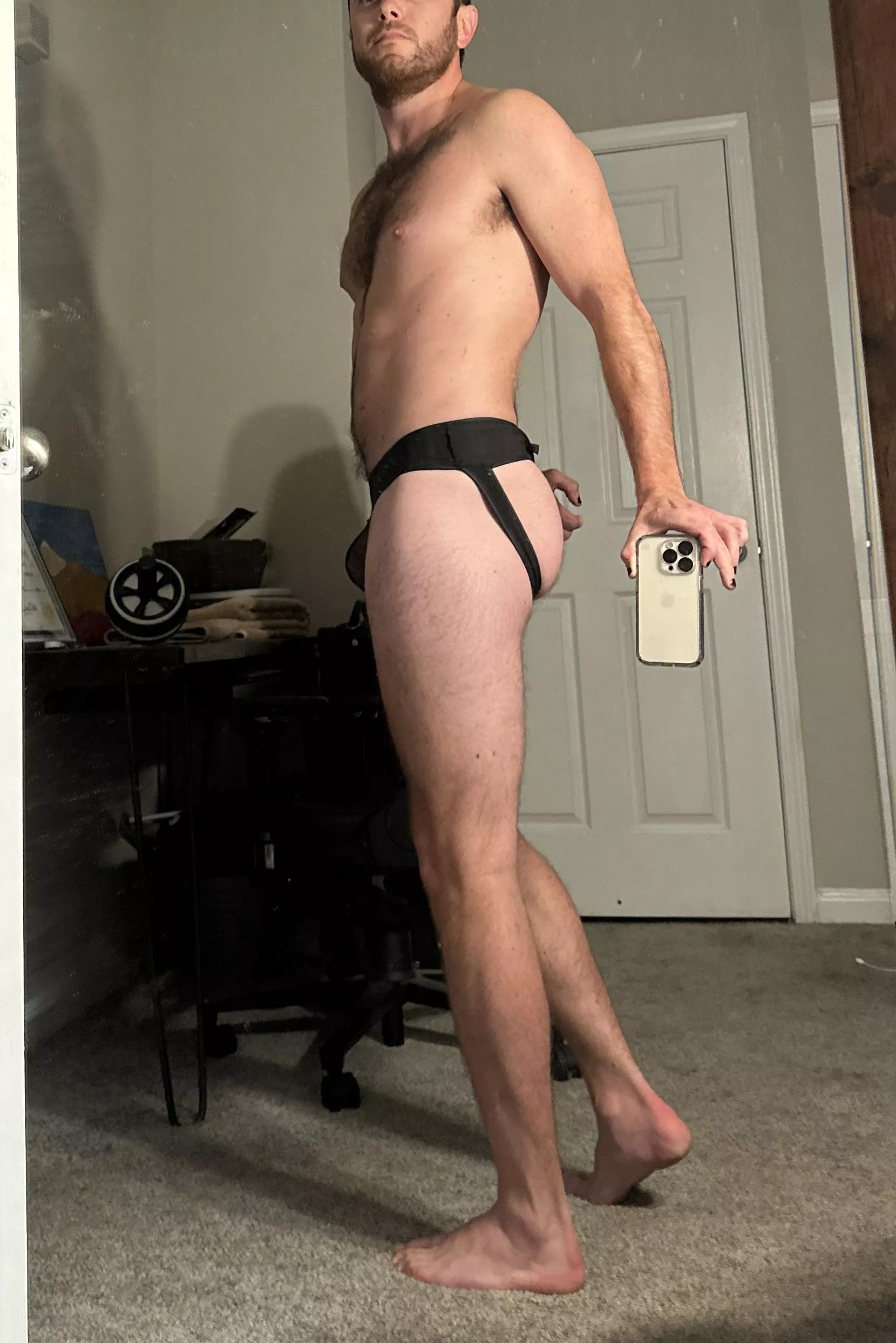 I think I should wear more jock straps [31]